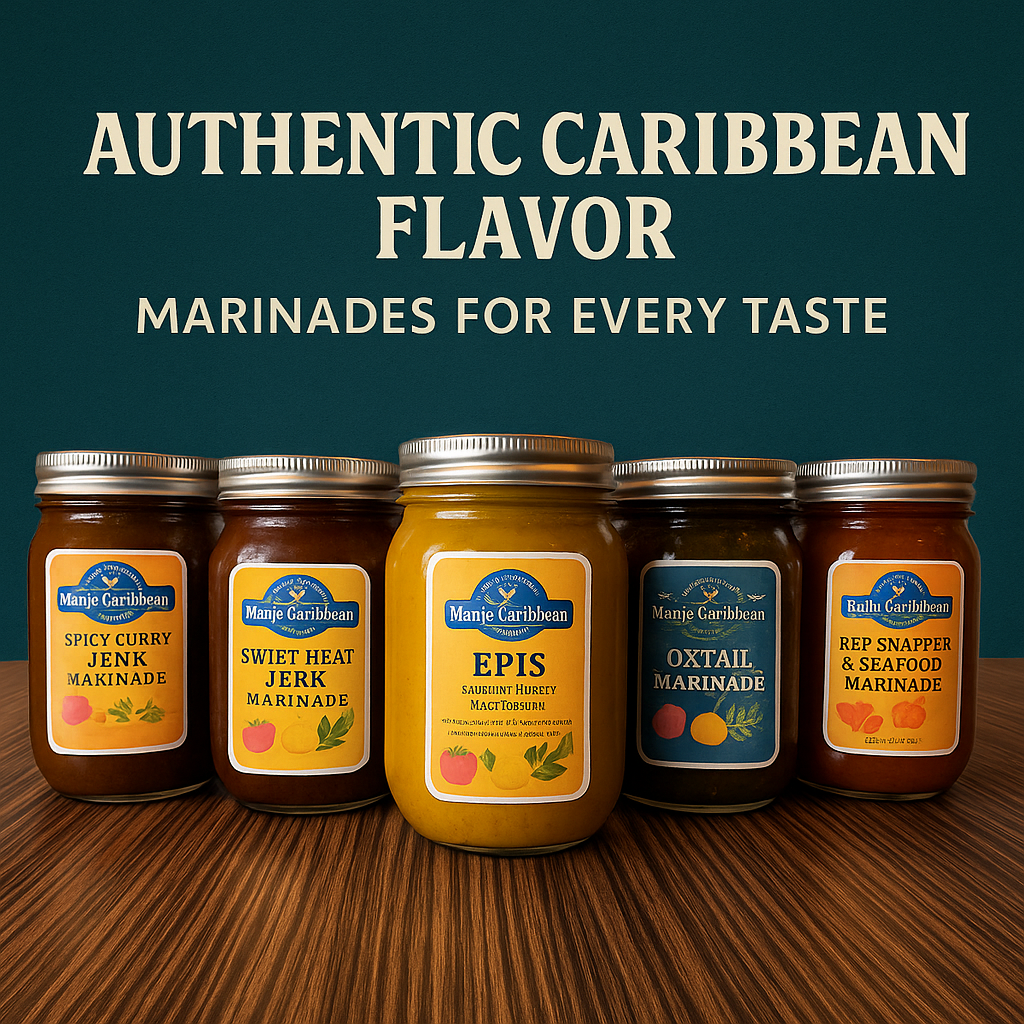 Authentic Caribbean Flavor Marinades