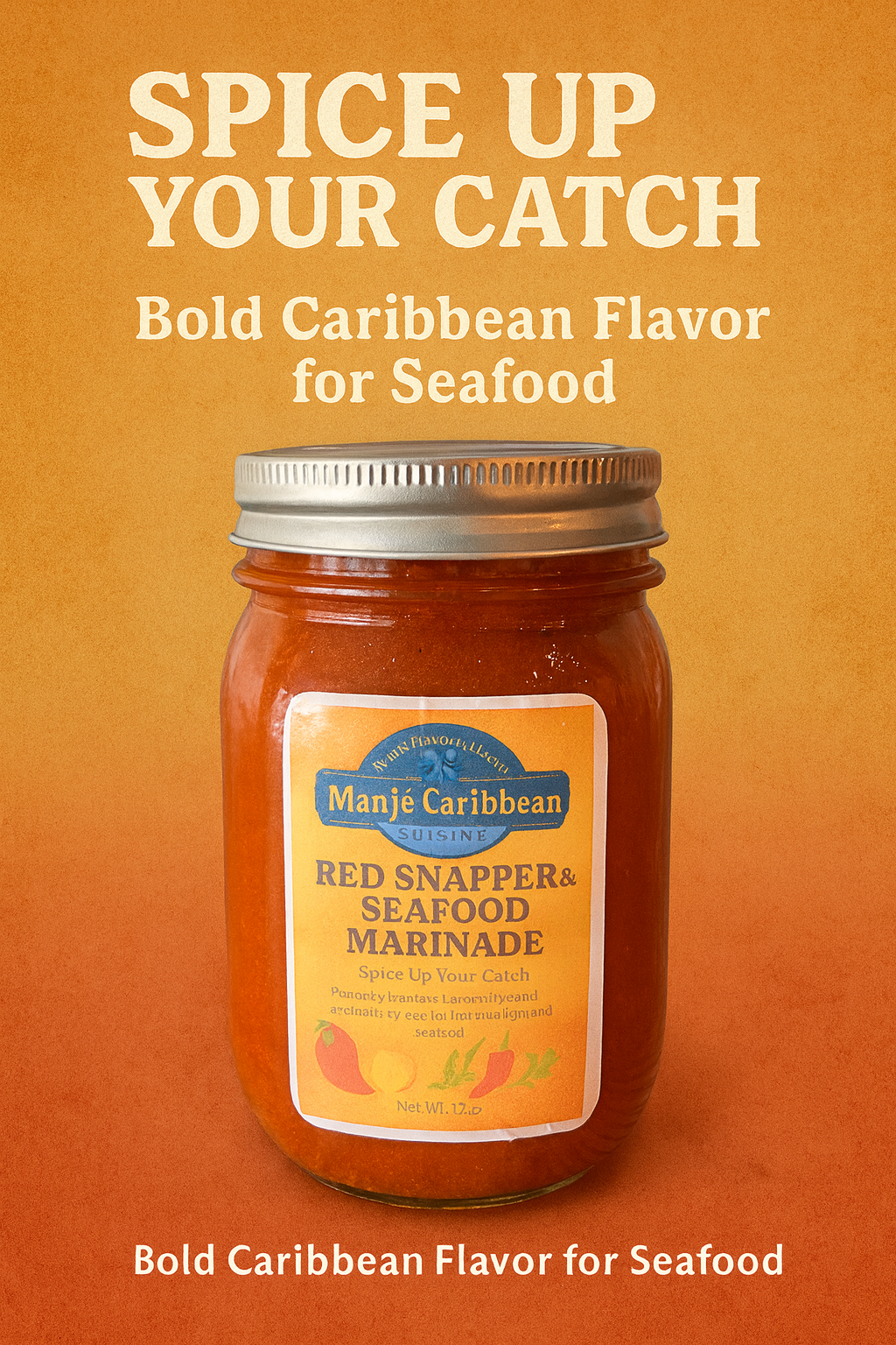 Red snapper & seafood marinade